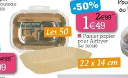 Kandy Panier papier pour Airfryer offre
