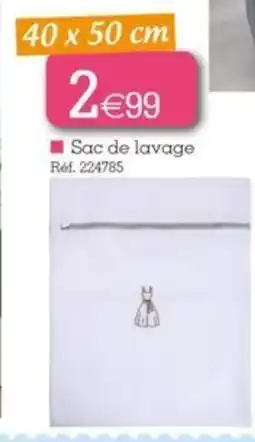 Kandy Sac de lavage offre