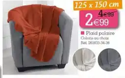 Kandy Plaid polaire offre