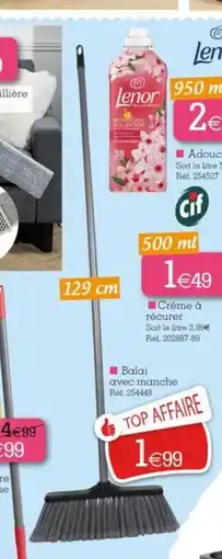 Kandy Balai avec manche offre