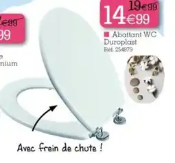 Kandy Abattant WC Duroplast offre