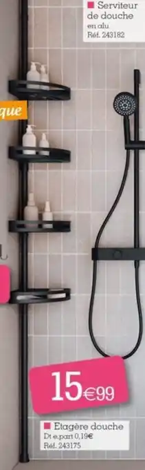 Etagère douche
