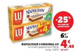 Hyper U LU Napolitain l'original offre