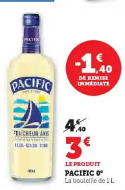 Hyper U PACIFIC 0° offre