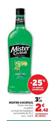 Hyper U MISTER COCKTAIL offre