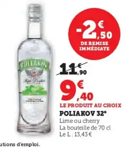 Hyper U POLIAKOV 32° offre