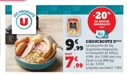 Hyper U Choucroute u offre