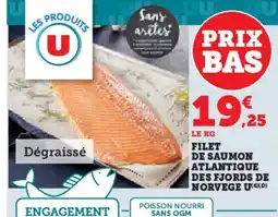 Hyper U Filet de saumon atlantique des fjords de norvege u offre