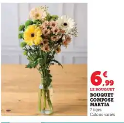 Hyper U Bouquet compose martia offre