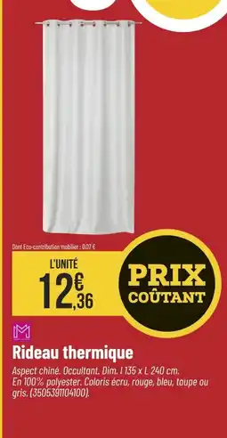 Bricorama Rideau thermique offre