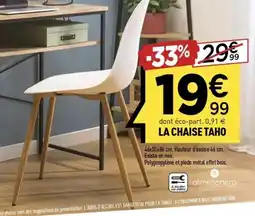 Centrakor La chaise taho offre