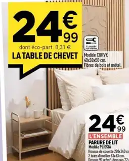 Centrakor La table de chevet offre
