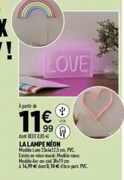 Centrakor La lampe néon offre