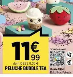 Centrakor Peluche bubble tea offre