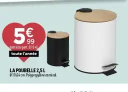 Centrakor La poubelle offre