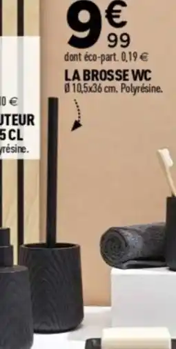 Centrakor La brosse wc offre