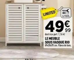 Centrakor Le meuble sous vasque rio offre