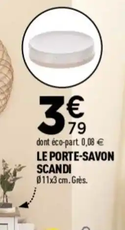 Centrakor Le porte-savon scandi offre