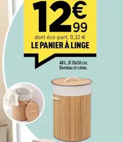 Centrakor Le panier à linge offre