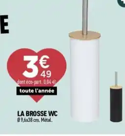 Centrakor La brosse wc offre