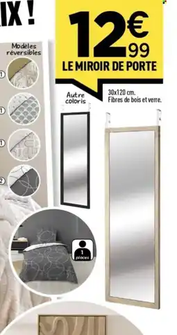 Centrakor Le miroir de porte offre