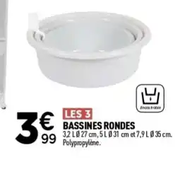 Centrakor Bassines rondes offre