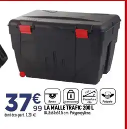 Centrakor La malle trafi offre