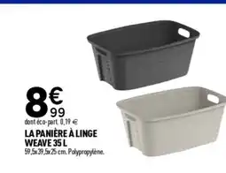 Centrakor La panière à linge weave offre