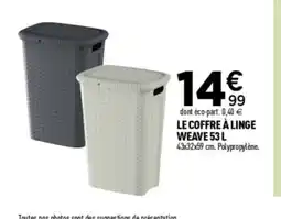 Centrakor Le coffre à linge weave offre