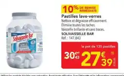 METRO SOLIVAISSELLE BAR Pastilles lave-verres offre