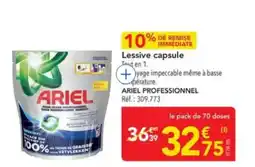 METRO ARIEL PROFESSIONNEL Lessive capsule offre