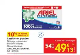METRO ARIEL PROFESSIONNEL Lessive en poudre offre