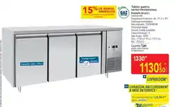 METRO METRO PROFESSIONAL Tables gastro offre