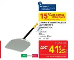 METRO LILLY CODROIPO Gamme d'ustensiles pizza offre
