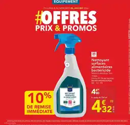 METRO Nettoyant surfaces alimentaires bactericide offre