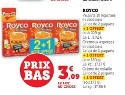 Super U ROYCO offre