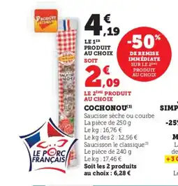 Super U Cochonou offre