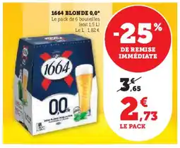 Super U 1664 blonde 0,0° offre