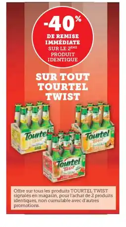 Super U TOURTEL TWIST Sur tout offre