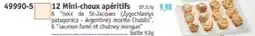 Maximo 12 mini-choux apéritifs offre
