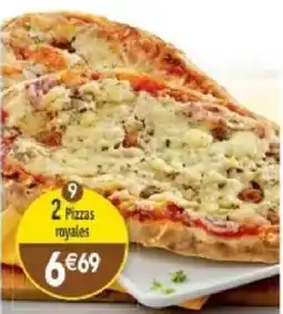 Maximo 12 Pizzas royales offre