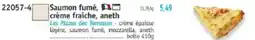 Maximo Saumon fumé, crème fraîche, aneth offre