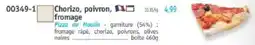 Maximo Chorizo, poivron fromage offre