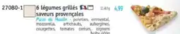 Maximo 6 légumes grillés saveurs provençales offre