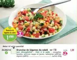 Maximo Brunoise de légumes du soleil offre