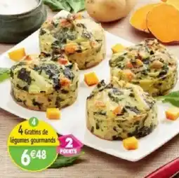 Maximo 4 Gratins de légumes gourmands offre