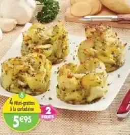 Maximo 4 mini-gratins à la sarladaise offre