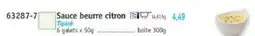 Maximo Sauce beurre citron offre