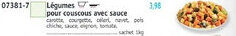 Maximo Légumes pour couscous avec sauce offre