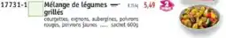 Maximo Mélange de légumes grillés offre